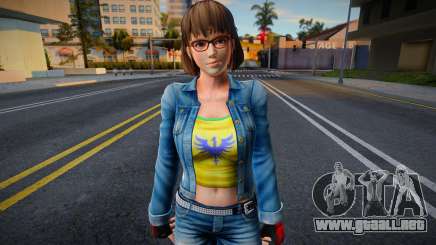 Dead Or Alive 5: Ultimate - Hitomi New Costume 3 para GTA San Andreas