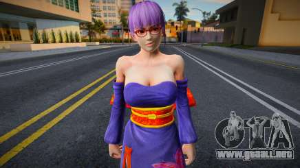 Dead Or Alive 5 - Ayane (Costume 3) v3 para GTA San Andreas