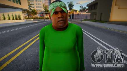 Fam11 HD with facial animation para GTA San Andreas