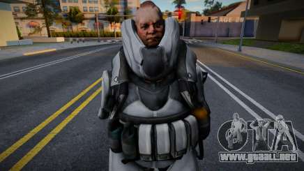 Soldado Rhino Traje Blanco de Dirty Bomb para GTA San Andreas