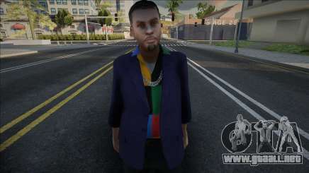 Andre HD with facial animation para GTA San Andreas