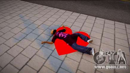 Sangre en forma de corazón para GTA San Andreas