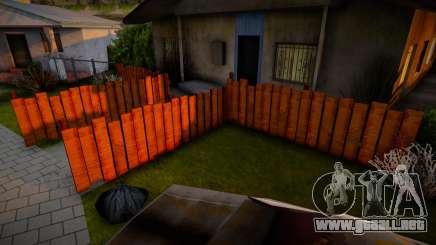 Wooden Fences HQ (Alternative Version) para GTA San Andreas