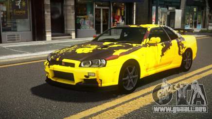 Nissan Skyline R34 GT-R RX-I S3 para GTA 4