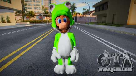 Luigi Cat Suit o con traje de gato de Super Mari para GTA San Andreas