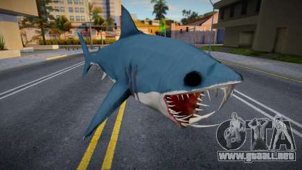 Scary Exaggerated Shark With Long Teeth o Tiburo para GTA San Andreas