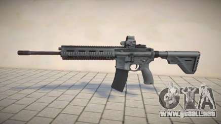 HK416A5 Assault Rifle (Recolored) para GTA San Andreas