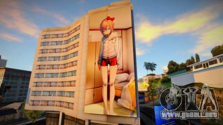 Doki Doki Sayori Billboard para GTA San Andreas