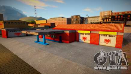 New Garage In San Fierro Albania para GTA San Andreas