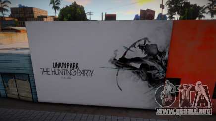 Linkin Park The Hunting Party Walls para GTA San Andreas