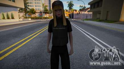 Girl Tshirt para GTA San Andreas