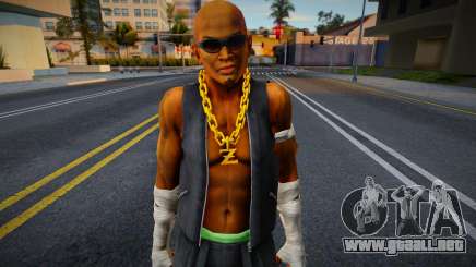 Dead Or Alive 5: Last Round - Zack v1 para GTA San Andreas