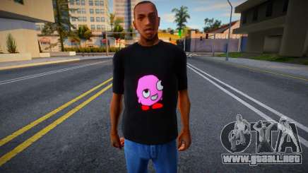 Shirt Kirby para GTA San Andreas