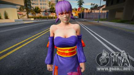 Dead Or Alive 5 - Ayane (Costume 3) v1 para GTA San Andreas