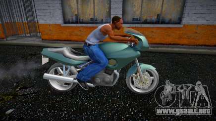 Agacharse en una motocicleta para GTA San Andreas