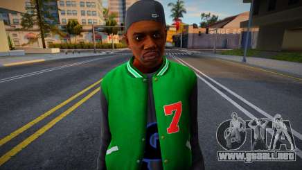 Fam9 with facial animation para GTA San Andreas