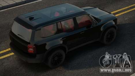 Toyota Land Cruiser Prado Black para GTA San Andreas