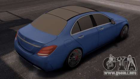 Mercedes-Benz C250 Blue para GTA 4