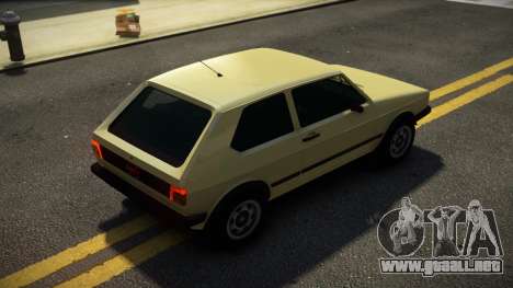 Volkswagen Golf OSR para GTA 4