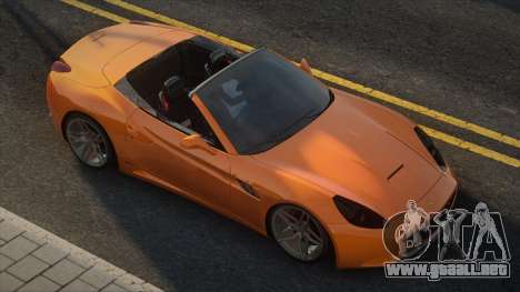 Ferrari California Orange para GTA San Andreas