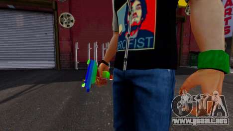 Rainbow Uzi para GTA 4