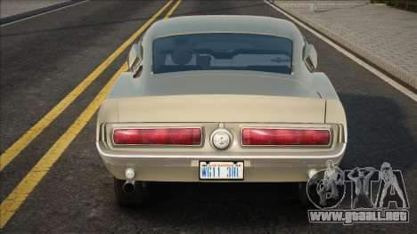 Shelby Cobra GT500 (1967) para GTA San Andreas