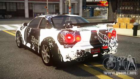 Nissan Skyline R34 ST-L S2 para GTA 4