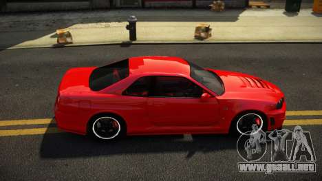 Nissan Skyline R34 ZUB para GTA 4