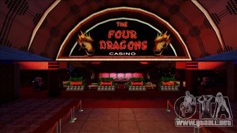 Nuevas texturas de The Four Dragon Casino para GTA San Andreas