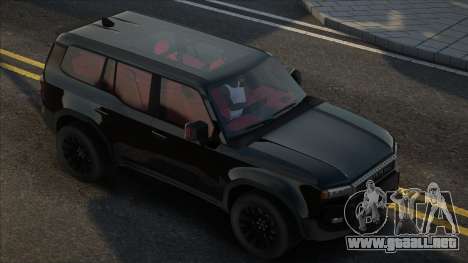 Toyota Land Cruiser Prado Black para GTA San Andreas