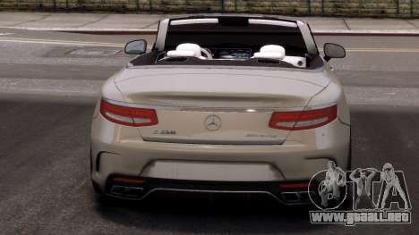 Mercedes-Benz S63 AMG Cabrio para GTA 4