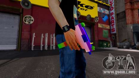 Rainbow Uzi para GTA 4