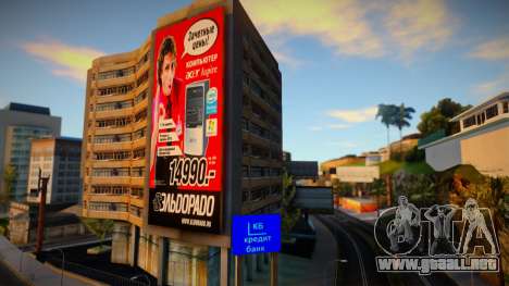 Cartel de Credit Bank y Eldorado para GTA San Andreas