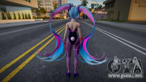 Hatsune Miku Rabbit Hole Long Hair v2 para GTA San Andreas