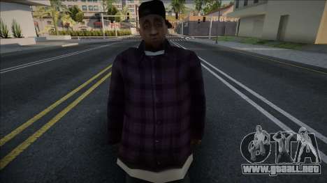 HQ Ballas Man v5 para GTA San Andreas