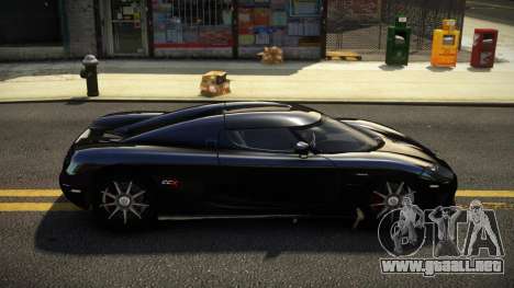 Koenigsegg CCX FS para GTA 4