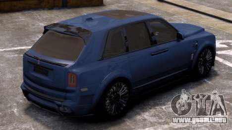 Rolls-Royce Cullinan Mansory para GTA 4