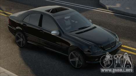 Mercedes-Benz C32 [Black] para GTA San Andreas