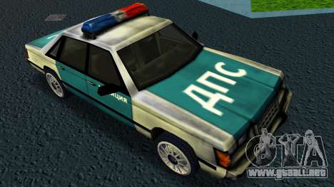 Police Cruiser - Milicia de los años 90 para GTA Vice City