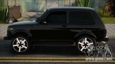 Lada Niva 2121 [Black] para GTA San Andreas