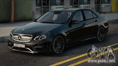 Mercedes-Benz E63 W212 AMG Major para GTA San Andreas