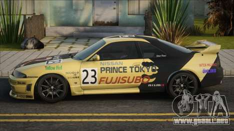 Nissan Skyline R33 Sticker para GTA San Andreas