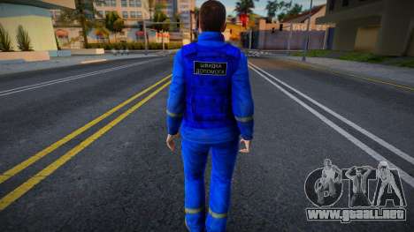 Trabajador de ambulancia v2 para GTA San Andreas