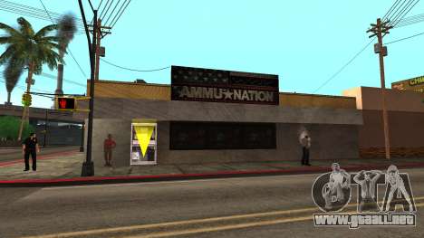 Tienda de armas al estilo de gta 5 para GTA San Andreas