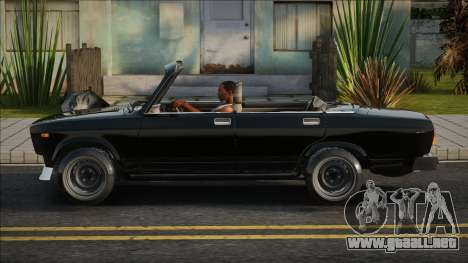 VAZ 2105 Cabriolet Negro para GTA San Andreas