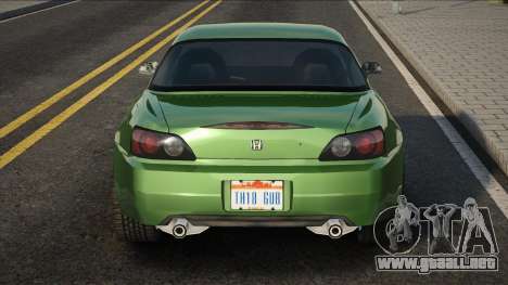 Honda S2000 Green para GTA San Andreas