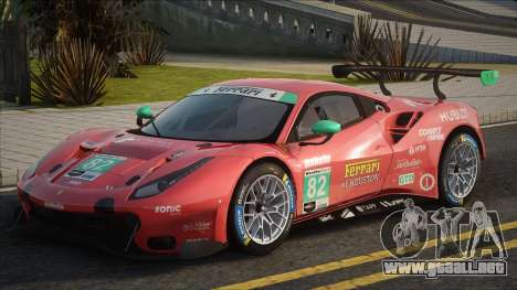 2018 Ferrari 488 GT3 para GTA San Andreas