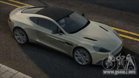 2013 Aston Martin Vanquish para GTA San Andreas