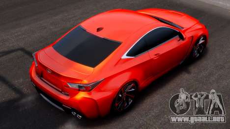 Lexus RC F Stock para GTA 4