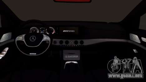Mercedes-Benz S63 W222 para GTA 4